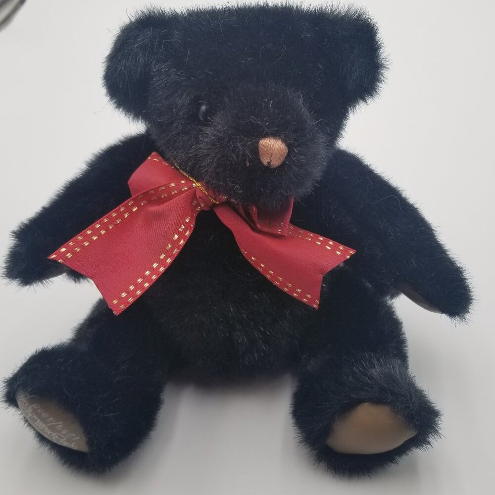 Limited Edition GUND Bear "BLACKJACK" SIGNED Rita Swedlin Raiffe Numbered W/TAG